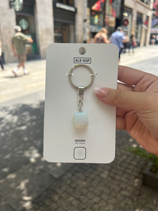 Llavero de Piedra Natural - Ale-Hop (2 Estilos)