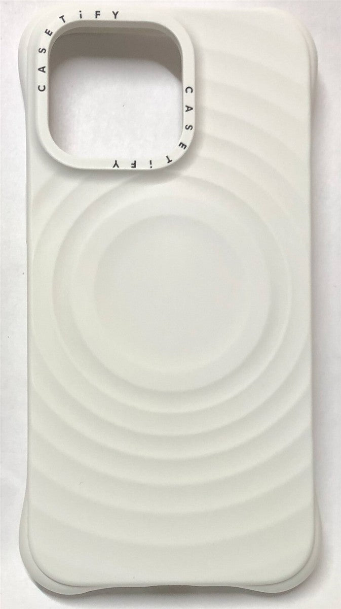 Estuche iPhone 15 Pro Max Magsafe - Casetify (Blanco)
