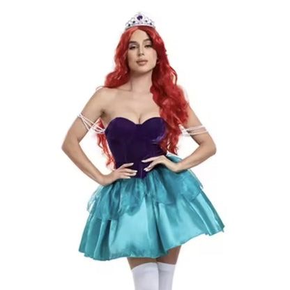 Disfraz Adulto – Princesa Ariel (S,M,L) ✦ Bajo pedido