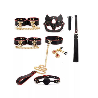 Kit Erótico BDSM Premium con Bala y Maletín de Lujo – 9 Piezas ✦ Bajo pedido