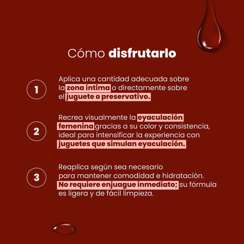 Lubricante Cum Sensitive Webcam para Mujer - Sen Íntimo (250ml) ✦ Bajo pedido