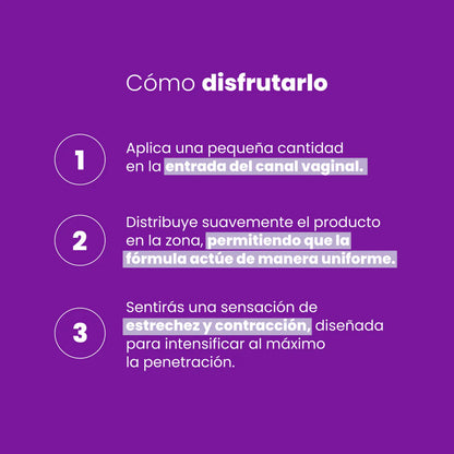 Lubricante Estrechante para Mujer - Sen Íntimo (30ml) ✦ Bajo pedido