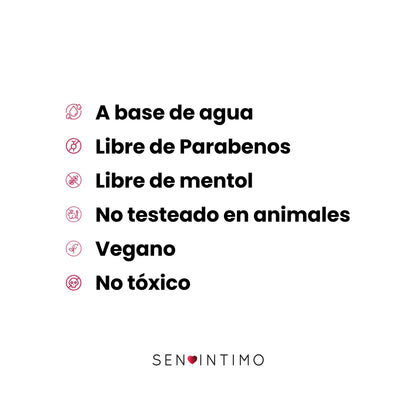 Lubricante Trío Caliente Saborizado, Caramelo - Sen Íntimo (30ml) ✦ Bajo pedido