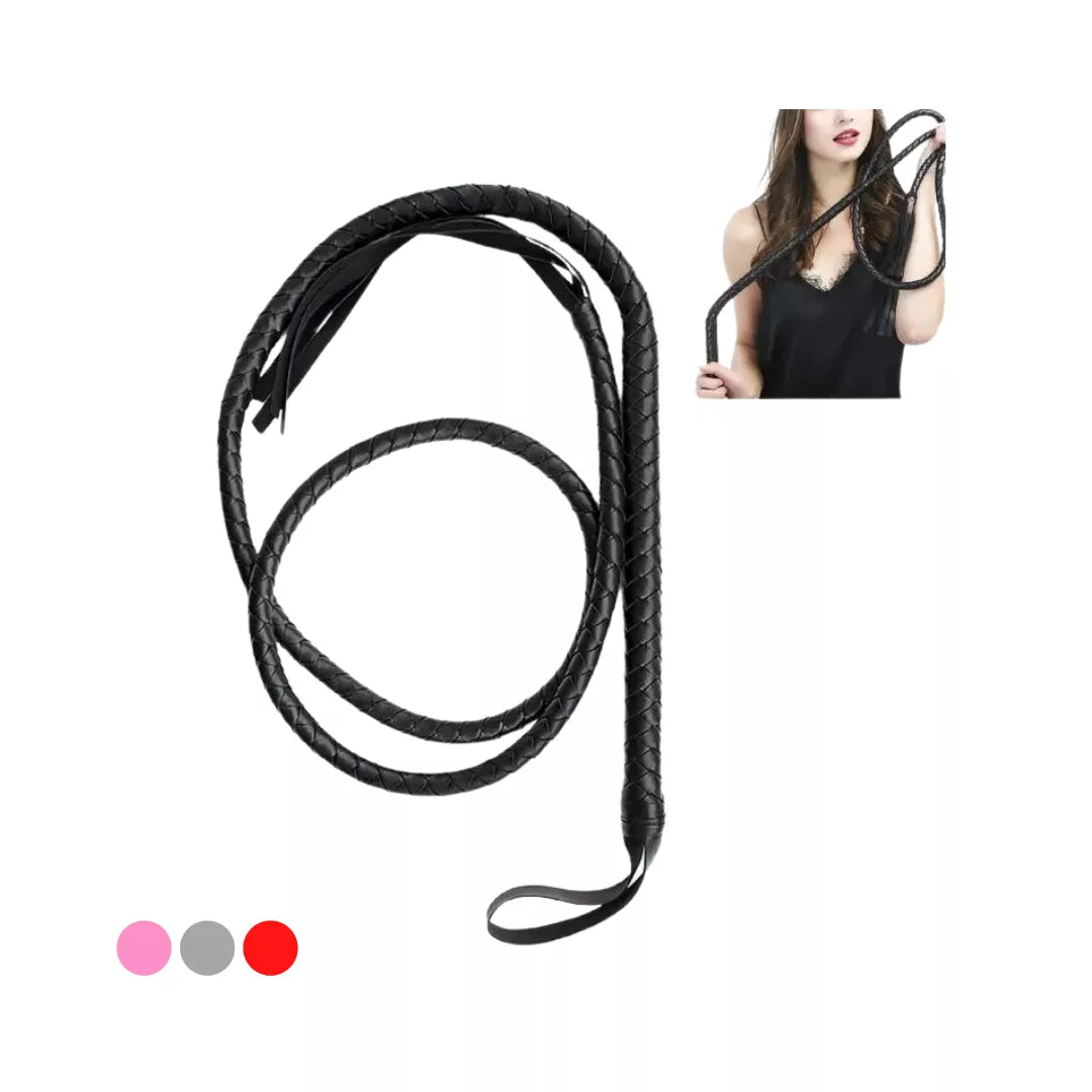 Látigo Cris Multiusos Cuero Sintético - 194cm ✦ Bajo pedido