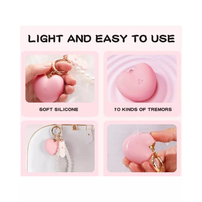 Mini Llavero Vibrador Control por App ✦ Bajo pedido