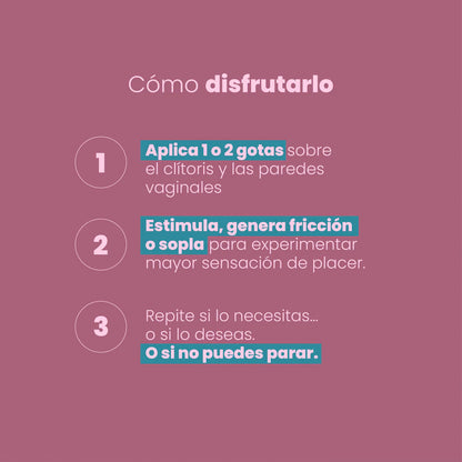 Lubricante Electrizante Original Multiorgasmos para Mujer - Sen Íntimo (30ml) ✦ Bajo pedido