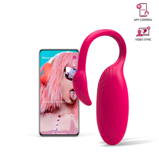 Magic Flamingo – Vibrador de Lujo con Control por App y Larga Distancia ✦ Bajo pedido