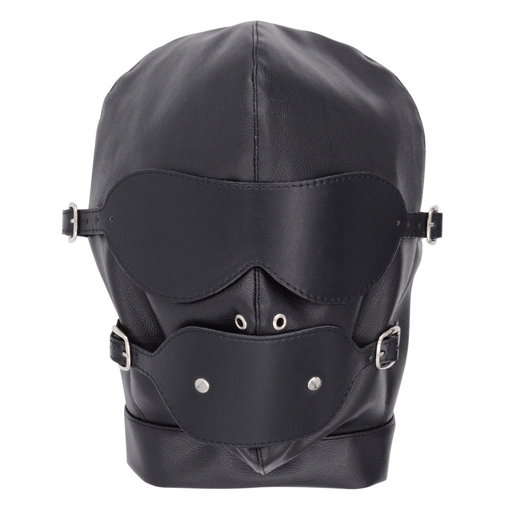 Máscara BDSM Gagball Antifaz (Unitalla Ajustable) ✦ Bajo pedido