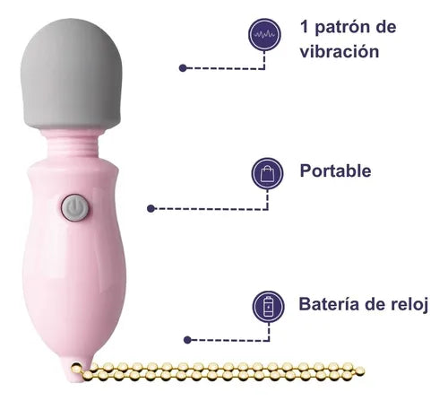 Mini Llavero Vibrador Hitachi ✦ Bajo pedido