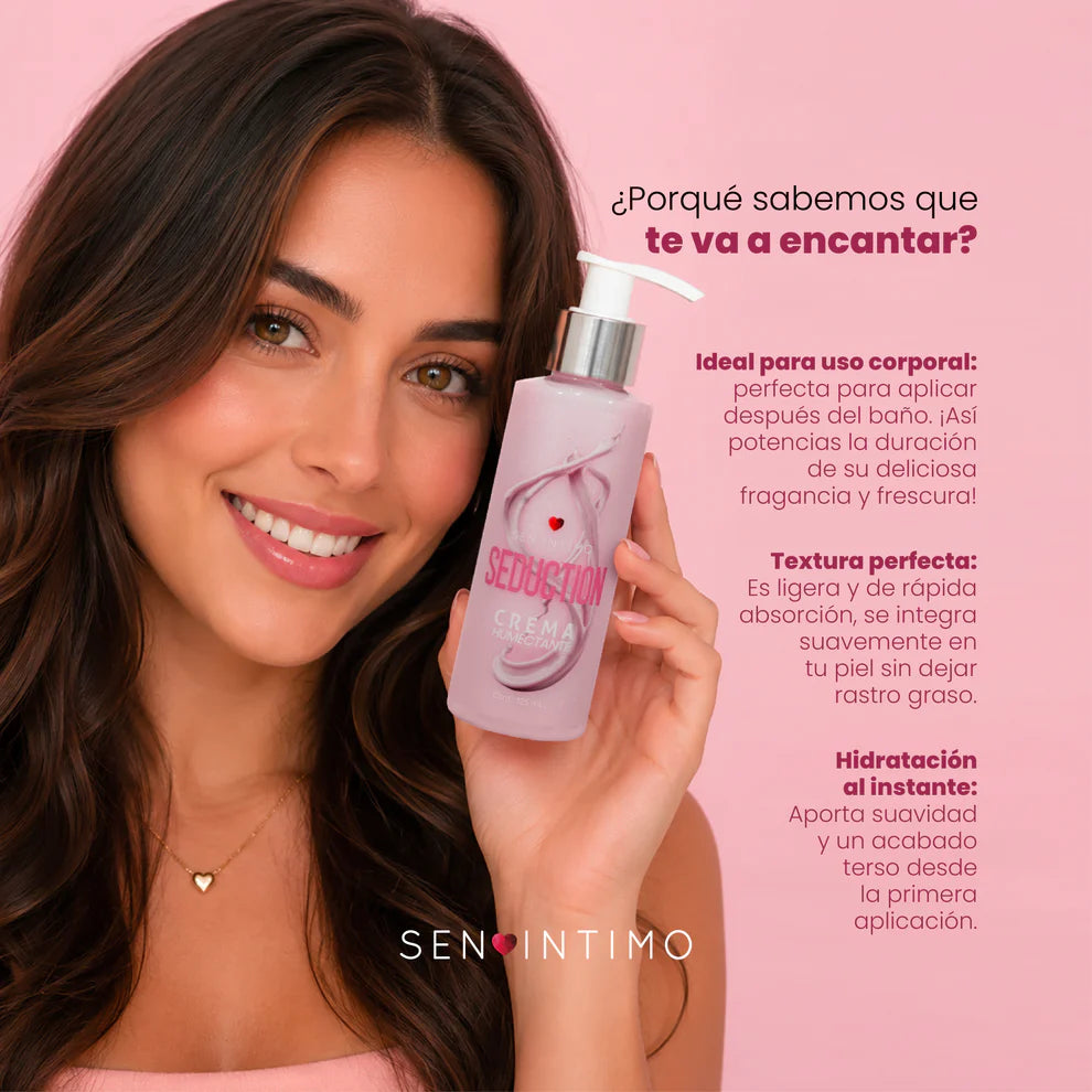 Crema Humectante Feromonas Ciruela Roja y Fresia - Seduction + Attract (125ml) ✦ Bajo pedido