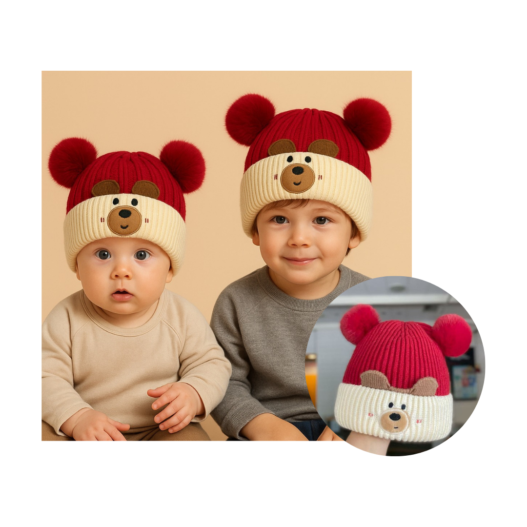 Gorro Bebé Infantil Lana (6M-4Y) ✦ Bajo pedido