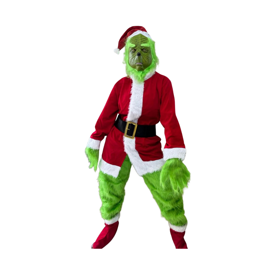 Disfraz Grinch Adulto (M,L,XL) ✦ Bajo pedido