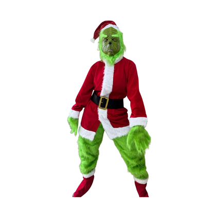 Disfraz Grinch Adulto (M,L,XL) ✦ Bajo pedido