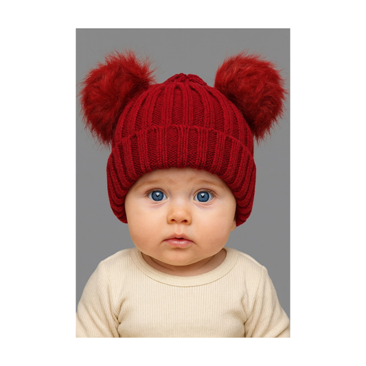 Gorro Bebé Lana (4M-1Y) ✦ Bajo pedido