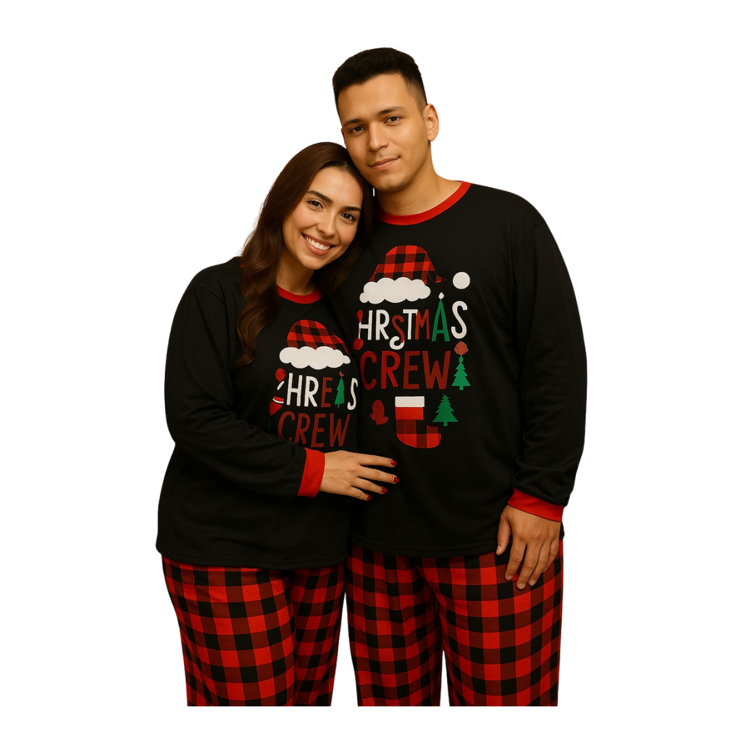 Pijama Navideña NAV25-61 Adulto Plus ✦ Bajo pedido
