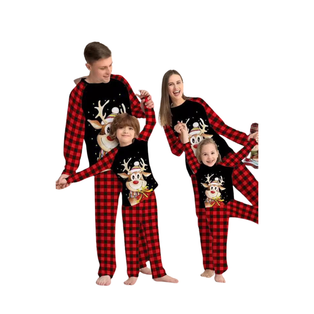 Pijama Navideña NAV25-62 Infantil ✦ Bajo pedido