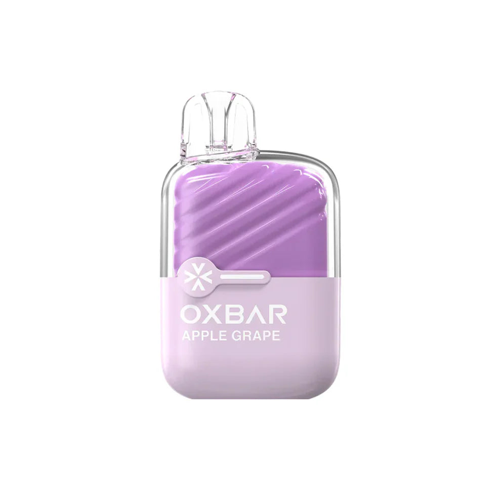 Vaporizador Desechable Oxbar Mini 2200 Puffs, 5% Nicotina - Apple Grape
