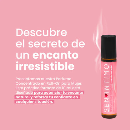 Perfume Feromonas Para Mujer - Seduction (10ml) ✦ Bajo pedido