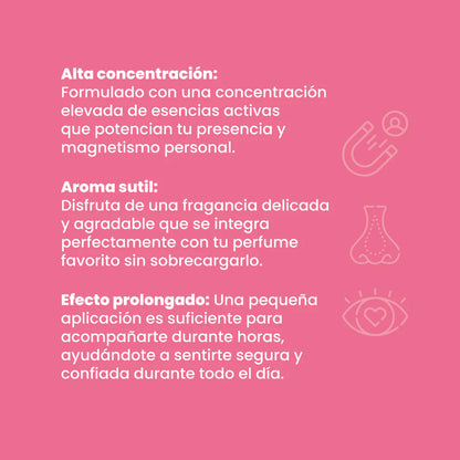 Perfume Feromonas Para Mujer - Seduction (10ml) ✦ Bajo pedido