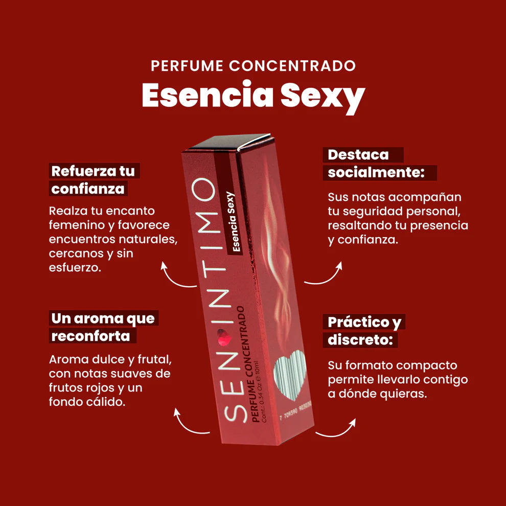 Perfume Feromonas Para Mujer - Sexy (10ml) ✦ Bajo pedido