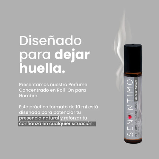 Perfume Feromonas Para Hombre - Titanium (10ml) ✦ Bajo pedido