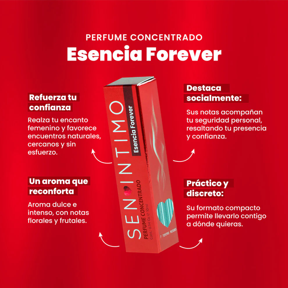 Perfume Feromonas Para Mujer - Forever (10ml) ✦ Bajo pedido