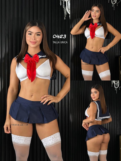 Disfraz Adulto – Marinera Colegiala Sailor Moon (Unitalla S/M) ✦ Bajo pedido