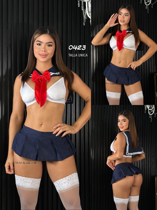 Disfraz Adulto – Marinera Colegiala Sailor Moon (Unitalla S/M) ✦ Bajo pedido