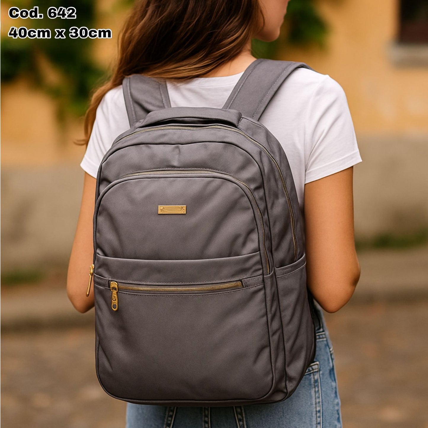 Salveque Mochila Nylon (5 Colores) ✦ Bajo pedido