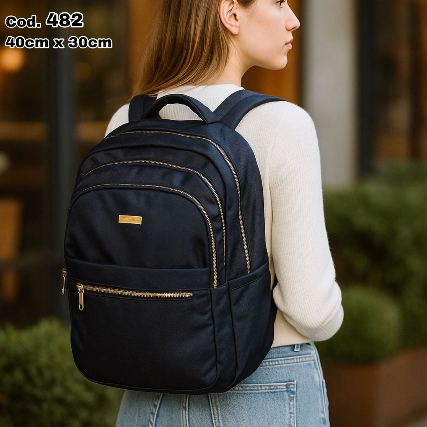 Salveque Mochila Nylon (5 Colores) ✦ Bajo pedido