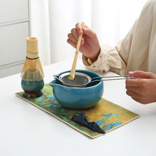 Set Premium de Matcha 7 Piezas - Liso (4 Colores) ✦ Bajo pedido