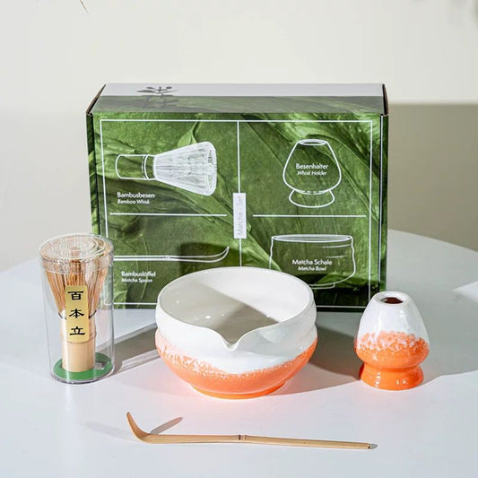 Set Premium de Matcha 7 Piezas - Ondas Bicolor (3 Colores) ✦ Bajo pedido