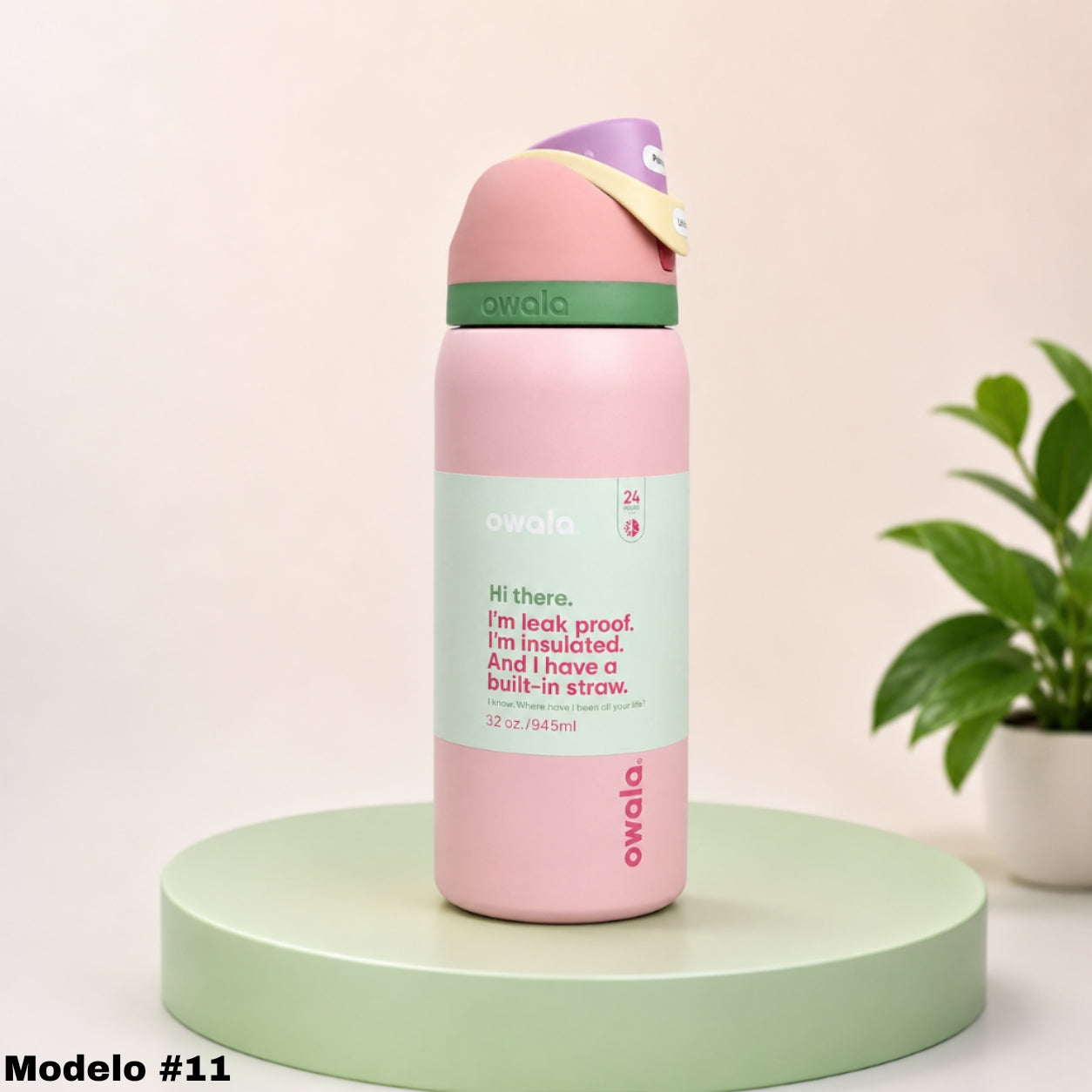 Botella Owala Freesip 32oz - 5 Colores (950ml) ✦ Bajo pedido