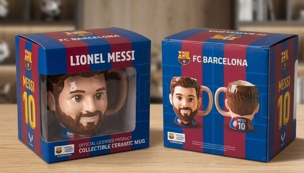 Taza de Cerámica - Messi FC Barcelona