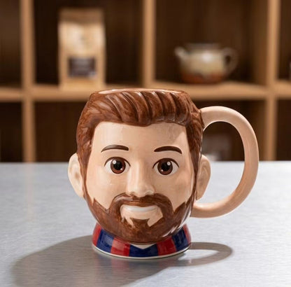 Taza de Cerámica - Messi FC Barcelona
