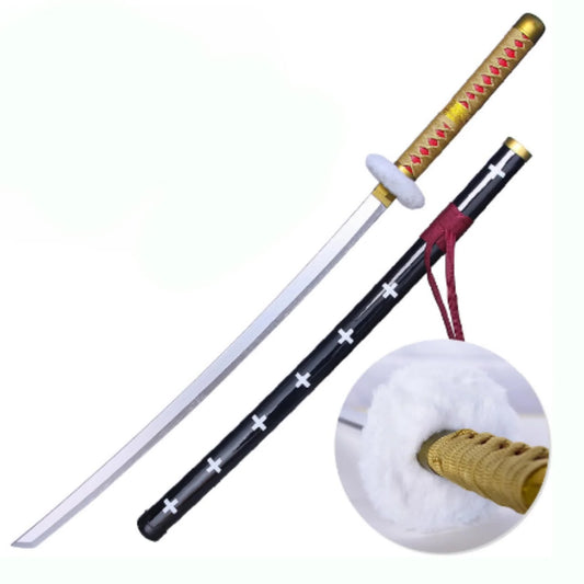 Katana de Bamboo y luz LED - Trafalgar One Piece ✦ Bajo pedido
