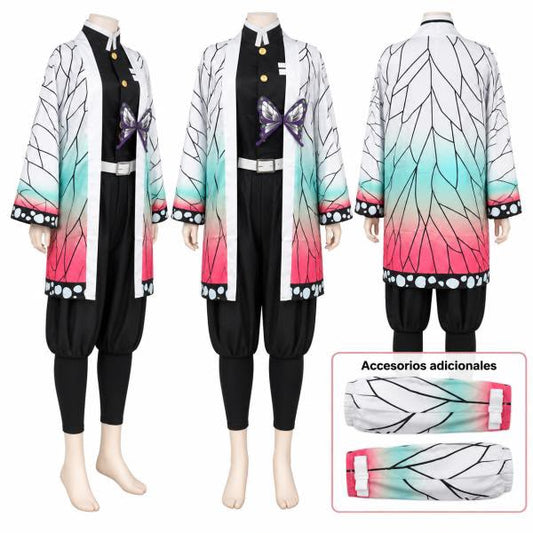 Disfraz Cosplay - Shinobu, Demon Slayer (S,M,L) ✦ Bajo pedido
