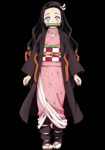 Disfraz Cosplay - Nezuko, Demon Slayer (S,M,L) ✦ Bajo pedido