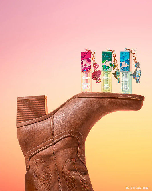 Brillo Labial sin Color y Vitamina E Chicas Súperpoderosas x Beauty Creations (3 Aromas) - Beauty Creations ✦ Bajo pedido