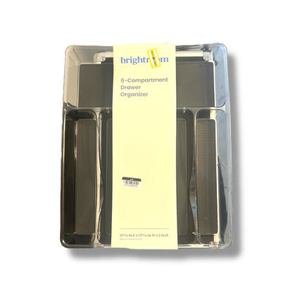 Organizador de Gavetas Acrílico de 6 Compartimientos - Brightroom