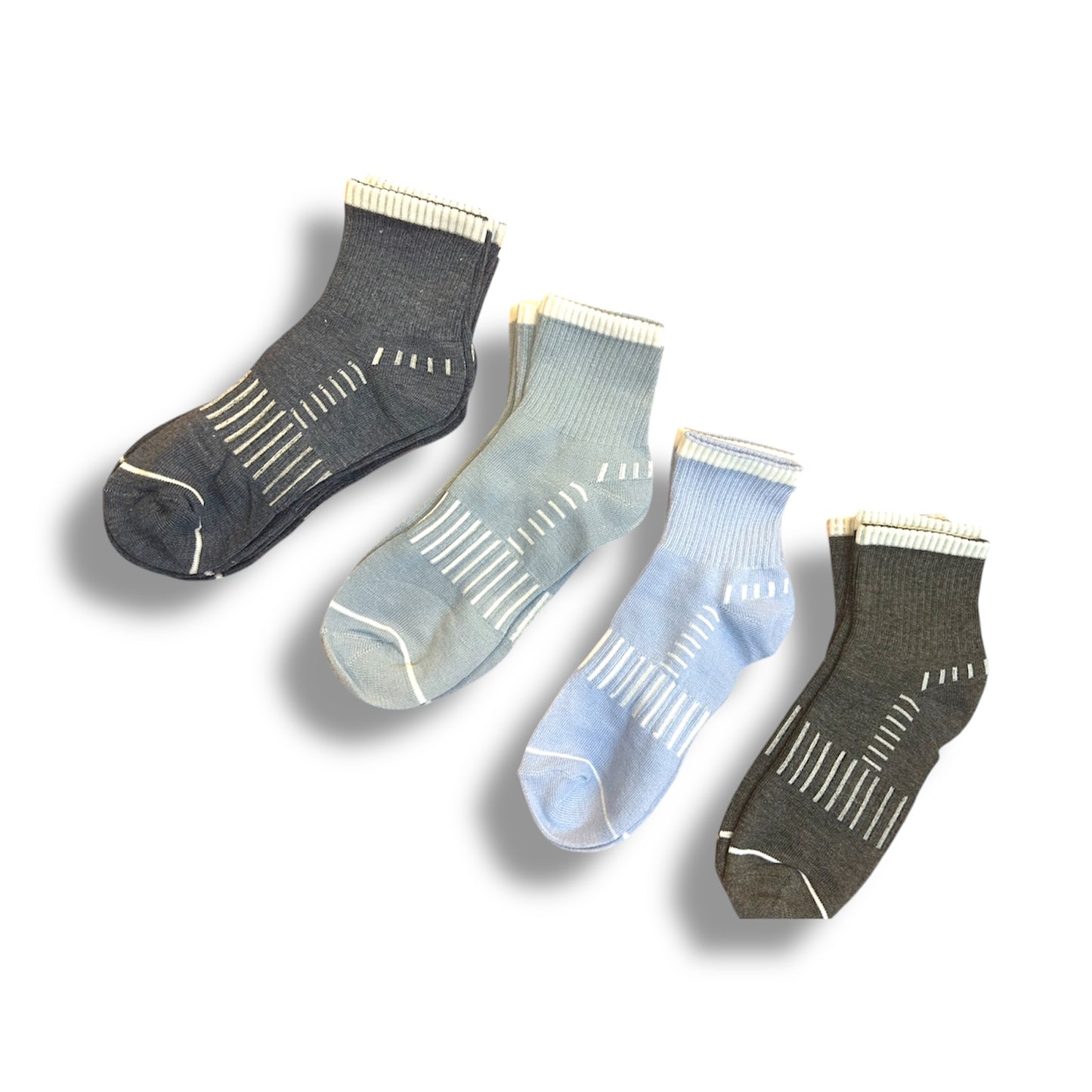 Set 7 Pares de Medias Tonos Variados - Unitalla 36-40
