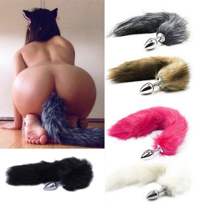 Plug Anal Zorro (5 Colores) ✦ Bajo pedido