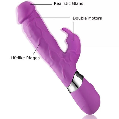 Vibrador Conejo Venoso  ✦ Bajo pedido