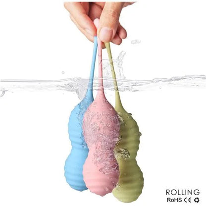 Rolling - Huevo Kegel Vibrador con Control Remoto, 9 Modos de Vibración (3 Colores) ✦ Bajo pedido
