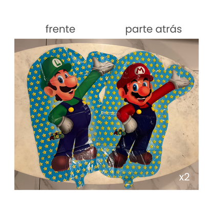 Set de Decoración para Fiesta – Mario Bros (+50PCZ)