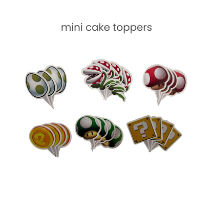 Set de Decoración para Fiesta – Mario Bros (+50PCZ)