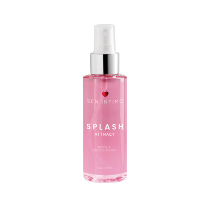 Splash Feromonas Para Mujer Frutos Rojos - Attract (125ml) ✦ Bajo pedido