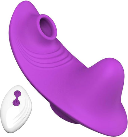 Vibrador de Braga con Succionador Megan ✦ Bajo pedido