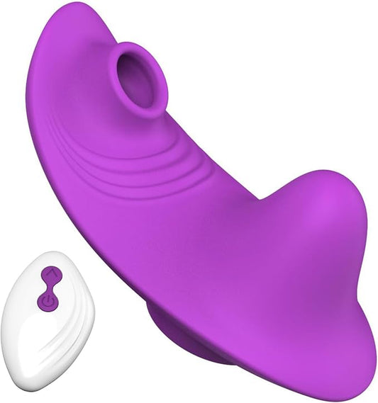 Vibrador de Braga con Succionador Megan ✦ Bajo pedido