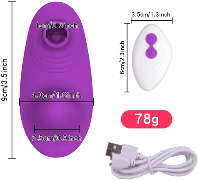 Vibrador de Braga con Succionador Megan ✦ Bajo pedido
